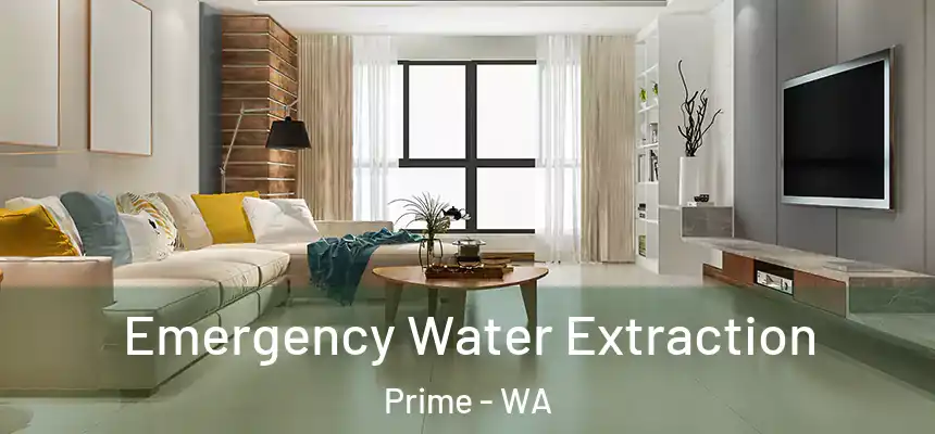  Emergency Water Extraction Prime - WA