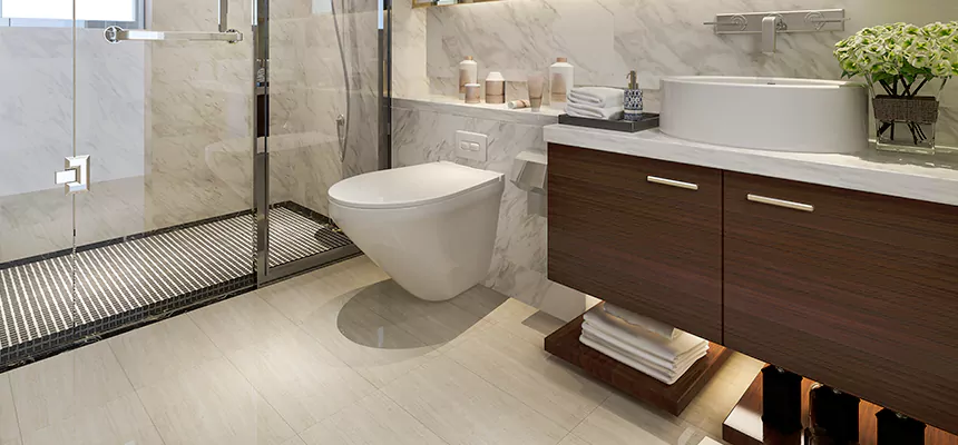 Burst Pipe Bathroom Cleanup in Prime